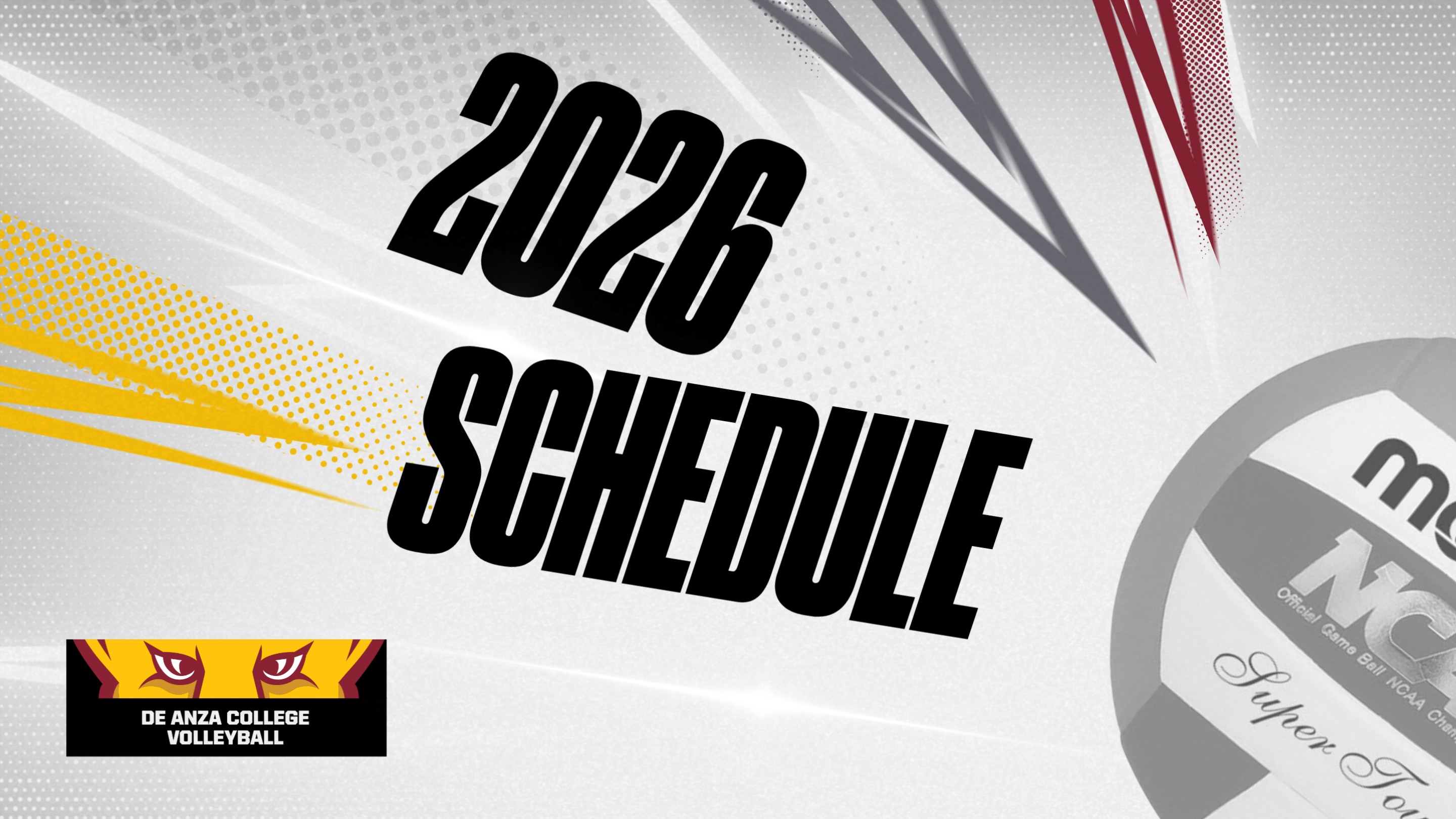 De Anza Volleyball Unveils Challenging 2026 Schedule